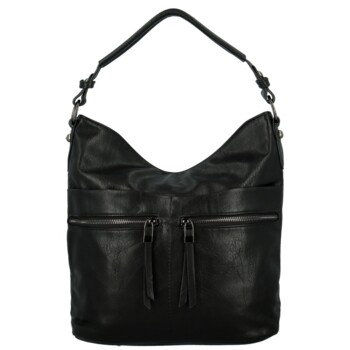 Dámska kabelka na rameno čierna - Romina & Co Bags Elisa