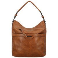Dámska kabelka na rameno hnedá - Romina & Co Bags Elisa