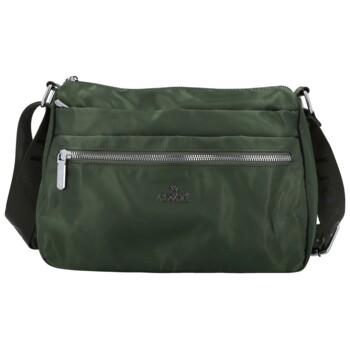 Dámska crossbody kabelka tmavo zelená - Coveri Oljana