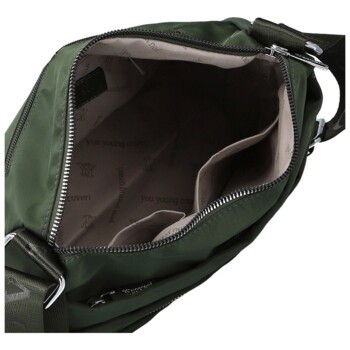 Dámska crossbody kabelka tmavo zelená - Coveri Oljana