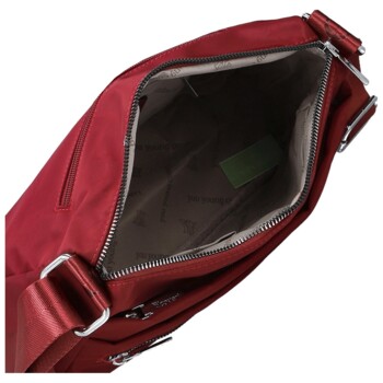 Dámska crossbody kabelka vínová - Coveri Oljana