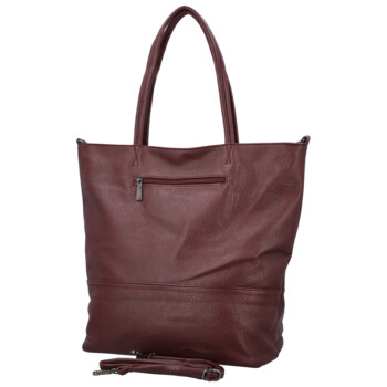 Dámska kabelka na rameno tmavo červená - Coveri Lusy