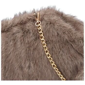 Dámska crossbody kabelka hnedo/sivá - Firenze Luiza