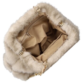 Dámska crossbody kabelka béžová - Firenze Luiza