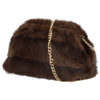 Dámska crossbody kabelka coffee - Firenze Luiza