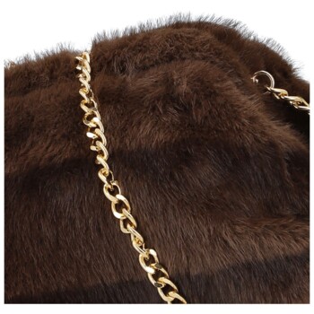 Dámska crossbody kabelka coffee - Firenze Luiza