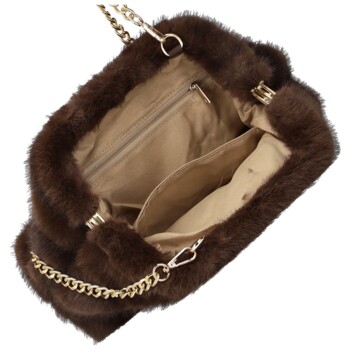 Dámska crossbody kabelka coffee - Firenze Luiza