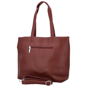 Dámska kabelka na rameno vínová - Coveri Eniola