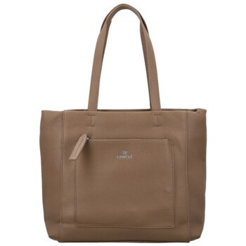 Dámska kabelka na rameno tmavo béžová - Coveri Eniola