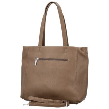 Dámska kabelka na rameno tmavo béžová - Coveri Eniola