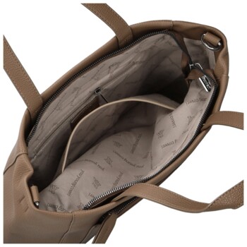 Dámska kabelka na rameno tmavo béžová - Coveri Eniola