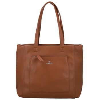 Dámska kabelka na rameno hnedá - Coveri Eniola