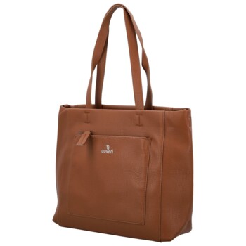 Dámska kabelka na rameno hnedá - Coveri Eniola