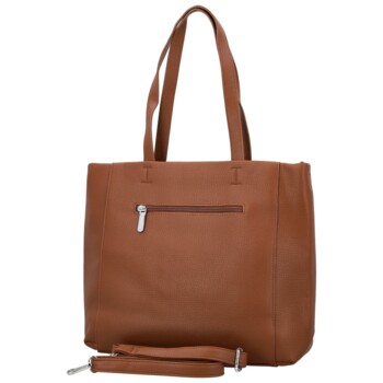 Dámska kabelka na rameno hnedá - Coveri Eniola