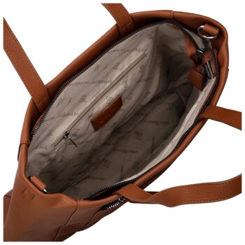 Dámska kabelka na rameno hnedá - Coveri Eniola