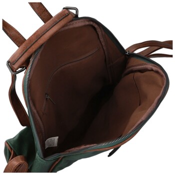 Dámsky kabelko/batôžtek zelený - Coveri Logann