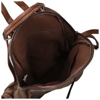 Dámsky kabelko/batôžtek tmavo béžový - Coveri Logann