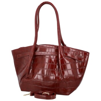 Dámska kabelka na rameno vínová - Coveri Rosica