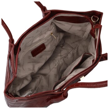 Dámska kabelka na rameno vínová - Coveri Rosica