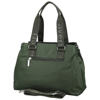 Dámska kabelka do ruky tmavo zelená - Coveri Fabricie