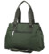 Dámska kabelka do ruky tmavo zelená - Coveri Fabricie