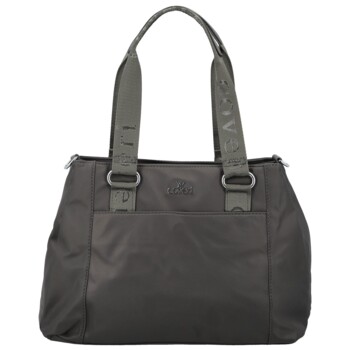 Dámska kabelka do ruky tmavo šedá - Coveri Fabricie