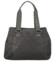Dámska kabelka do ruky tmavo šedá - Coveri Fabricie