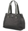 Dámska kabelka do ruky tmavo šedá - Coveri Fabricie