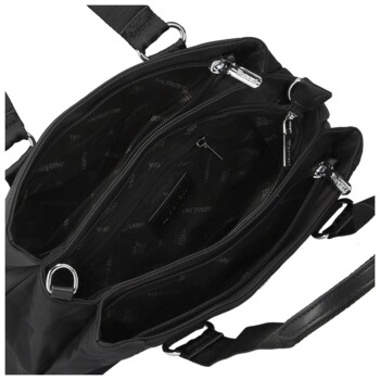 Dámska kabelka do ruky čierna - Coveri Fabricie