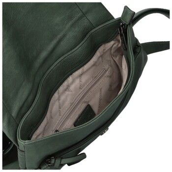 Dámsky kabelko/batoh tmavo zelený - Coveri Jacek