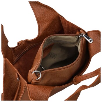 Dámsky set kabeliek hnedý - Coveri Felixa