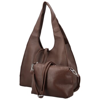 Dámsky set kabeliek coffee - Coveri Felixa