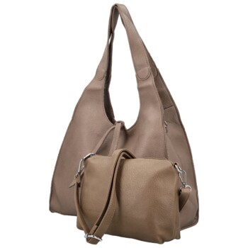 Dámsky set kabeliek taupe - Coveri Felixa