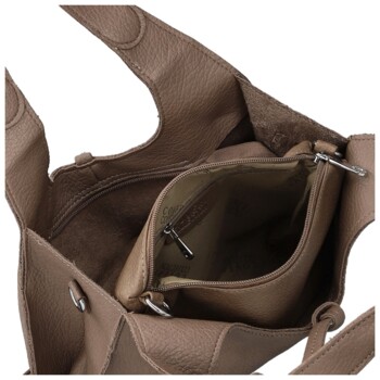 Dámsky set kabeliek taupe - Coveri Felixa