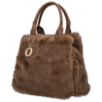 Dámska kabelka do ruky hnedá - Firenze Zita