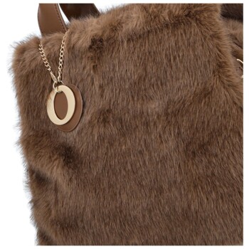 Dámska kabelka do ruky hnedá - Firenze Zita