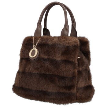 Dámska kabelka do ruky coffee - Firenze Zita