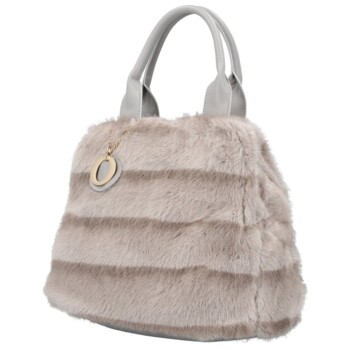 Dámska kabelka do ruky béžovo/sivá - Firenze Zita