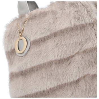 Dámska kabelka do ruky béžovo/sivá - Firenze Zita