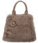 Dámska kabelka do ruky hnedo/sivá - Firenze Zita
