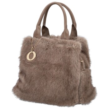 Dámska kabelka do ruky hnedo/sivá - Firenze Zita