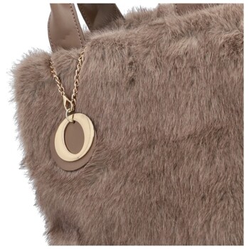 Dámska kabelka do ruky hnedo/sivá - Firenze Zita