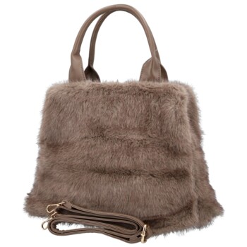 Dámska kabelka do ruky hnedo/sivá - Firenze Zita