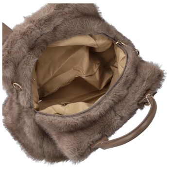 Dámska kabelka do ruky hnedo/sivá - Firenze Zita