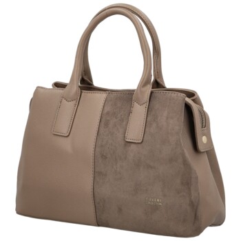 Dámska kabelka do ruky taupe - Coveri Belle