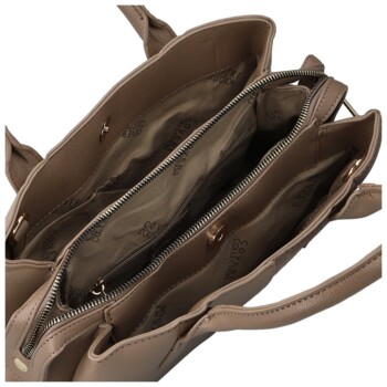 Dámska kabelka do ruky taupe - Coveri Belle