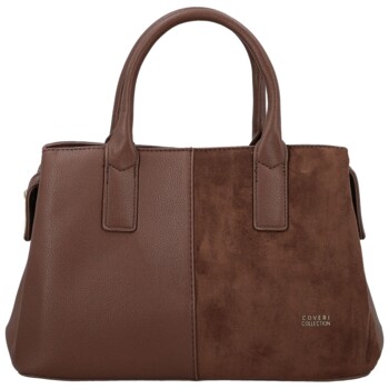 Dámska kabelka do ruky coffee - Coveri Belle