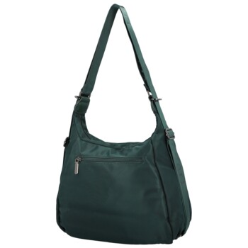 Dámsky kabelko/batoh tmavo zelený - Coveri Velixa