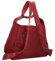 Dámsky kabelko/batoh tmavo červený - Coveri Velixa