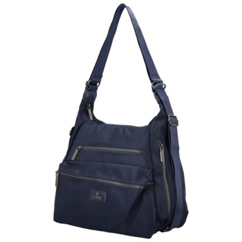 Dámsky kabelko/batoh tmavo modrý - Coveri Velixa